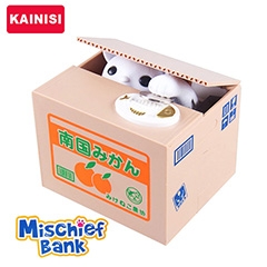 Free shipping Mischief Bank Piggy Bank Cat Automatic Electric Stole Coin Piggy Bank Money Saving Box