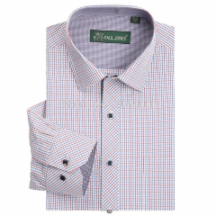 Men's classic plaid shirt Long sleeve dress 5616 L