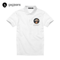 gxgjeans men's summer new style youth cotton white