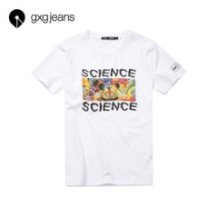 gxgjeans men's summer new cotton printing short-sl