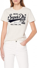 Super dry women's real origins flock metallic entr