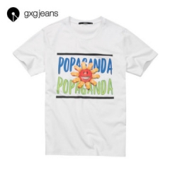 jin Gxgjeans Short sleeved cotton printed T-shirt 