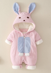 Baby winter thickening clothes cute and warm