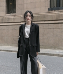 Spring and Autumn Men's Round Neck Long Sleeve Swe