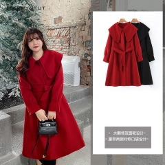Coat women's winter 2020 new coat fat mm plus size