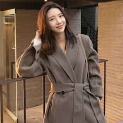 South Korea East Gate thickened cashmere coat wome