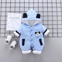 Cynthia Newborn baby girl Mickey plus cotton rompe