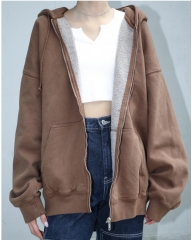 Brandy Carla Hoodie brown onesize