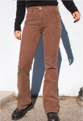 Brandy Darlene Corduroy Pants brown s