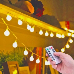 Battery Fairy Lights - Blub Fairy Lights with 8 Li