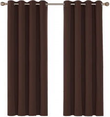 Thermal Insulated Eyelet Blackout Curtains for Liv