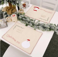New Linen Christmas Dining Room Tablecloths