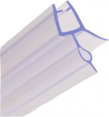 HNNHOME® Clear Bath Shower Screen Door Seal for 4-