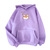 Oversized Women Sweatshirts Tops Kangaroo Pocket C