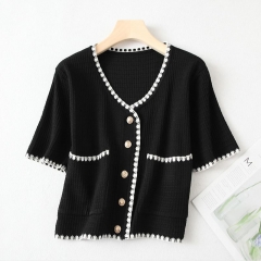 Fashion Women Cardigan Sweater Summer Knitted Shor