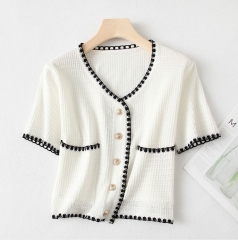 Fashion Women Cardigan Sweater Summer Knitted Shor