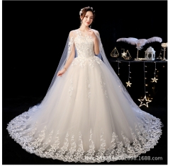 Qi Di wedding dress 2020 new bride wedding dress o