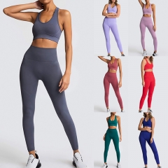 Yoga Set Sportswear Sports Bra+Leggings Fitness Pa