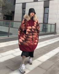 2020 women's winter jacket casual oversized detach