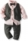 Toddler Boys Formal Suits Kids Classic Fit Dresswe
