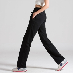 Slim straight sweatpants