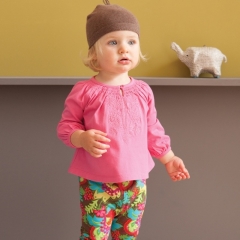 Baby Pink Autumn Suits Carton Cotton