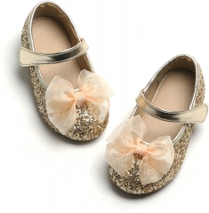 Girls Ballet Flat Shoes Maryja dress shoes bow kno