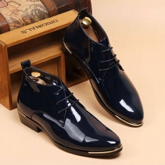 男士休闲皮鞋真皮时尚 男士休闲皮鞋真皮时尚