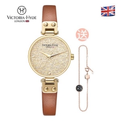 维多利亚海德手表女 小众 轻奢 石英表 简约 气质 优雅