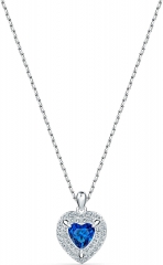 Women's Rhodium plated One Pendant