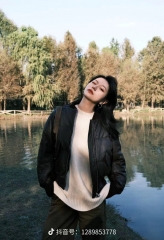 飞行员夹克棉服棒球夹克DE990014 黑色 S