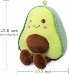 Avocado Fruit Soft Plush Toy Furry Stuffed Toy Avo