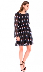 2018Autumn Wholesale Latest Fashion Printed Black 2018Autumn Wholesale Latest Fashion Printed Black