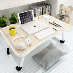 床上电脑桌大学生宿舍上铺懒人可折叠小桌子家用寝室学习书桌