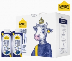 认养一头牛A2β-酪蛋白纯牛奶250ml*10盒