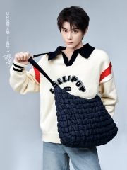 【 Yuxi Ding is the same】Men's plaid cross-body bag