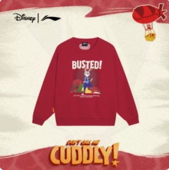 Li Ning X Disney Zootopia series hoodie Men Winter