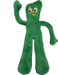 Gumby Plush Filled Dog Toy, Green, 9 inch, Pet Toy
