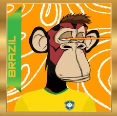 MONKEY WORLD CUP FIGURES #CBF Brazil