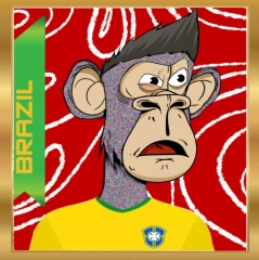 MONKEY WORLD CUP FIGURES #CBF Brazil