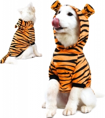 Halloween Dog Tiger Costume-Pet Cosplay Clothes Halloween Dog Tiger Costume-Pet Cosplay Clothes
