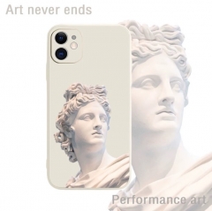 冷淡风美术生手机壳