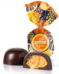 Venchi Bitter Spritz 1 千克散装黑巧克力橙味苦奶油不含麸质