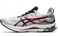 ASICS 亚瑟士 男士 Gel-Kinsei Blast 跑步鞋,白色/黑色,13 ASICS 亚瑟士 男士 Gel-Kinsei Blast 跑步鞋,白色/黑色,13