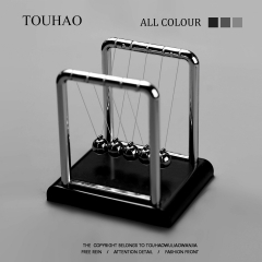 无聊了玩玩牛顿碰碰球!解压摆球悬浮球玩具办公室摆件