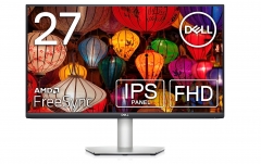 戴尔宽屏无框显示器 27" S2721HS（3 年免费更换保修 /AMD FreeSync