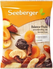 Seeberger 均衡综合果干，12件装(6 x 200g袋)
