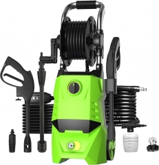 Homdox 2.3GPM 电动高压清洗机 13 安培电动清洗机,带可调节喷嘴,高压软管,用于清洁汽