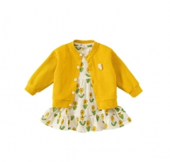 女童秋装套装连衣裙