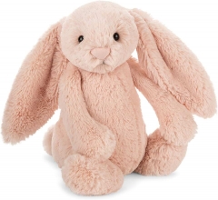 Jellycat Bashful Pink Bunny粉色兔子 bule 17cm